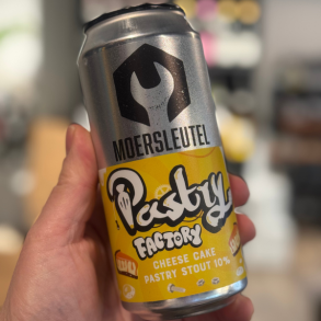 Moersleutel Pastry Factory Cheese Cake Stout 10% alc. 44 cl. inkl. pant