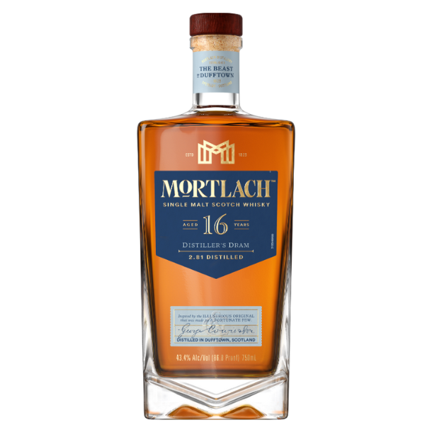 Mortlach 16 Distillers Dram 43,4% alc. 70cl.