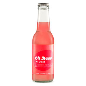 Oh Deer �kologisk Pink Grape 200 ml. Inkl. pant