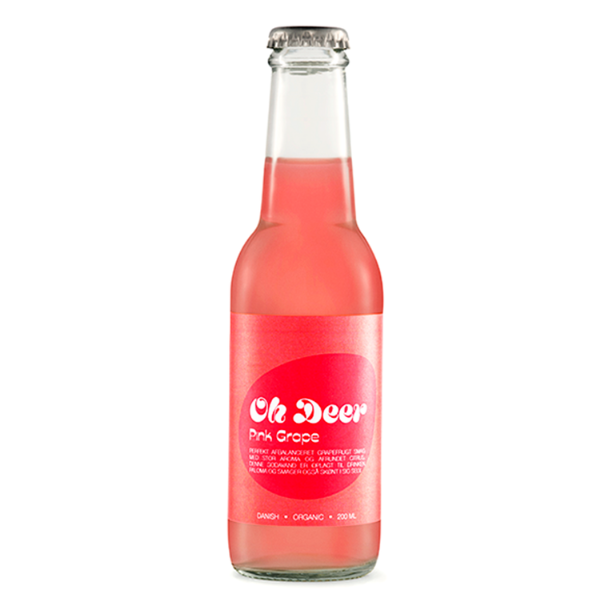 Oh Deer kologisk Pink Grape 200 ml. Inkl. pant