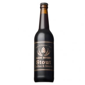 Olsens Bryghus Stout Coffee & Smoke 5,3% alc. 50 cl. inkl. pant