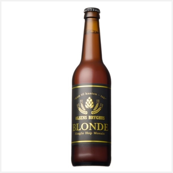 Olsens Bryghus Blonde Single Hop Mosaic 5,2% alc. 50 cl. inkl. pant