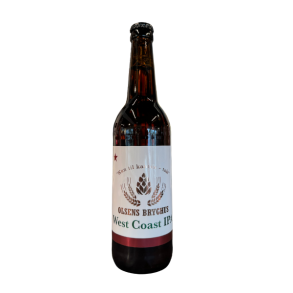 Olsens Bryghus West Coast IPA 5,8% alc. 50 cl. inkl. pant