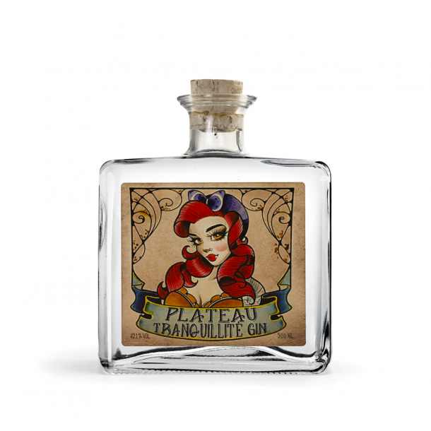 Plateau Tranquillite Gin 42,1% alc. 50 cl.