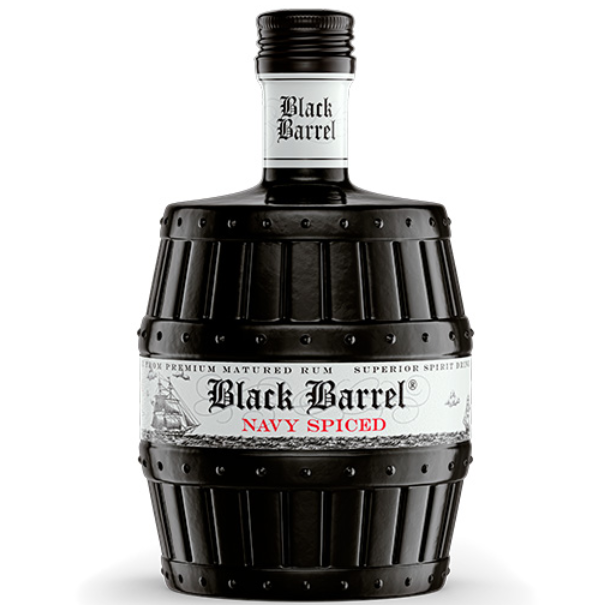 A.H. Riise Black Barrel Navy Spiced 40% alc. 70cl.