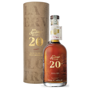 Ron Santiago De Cuba 20 Aos - 40% alc. - 70 cl.
