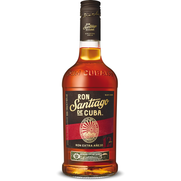 Ron Santiago De Cuba Extra Aejo - 12 Aos - 40% alc. - 70 cl.