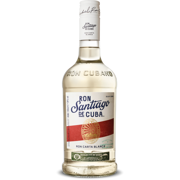 Ron Santiago De Cuba - Carta Blanca - 38% alc. - 70 cl.