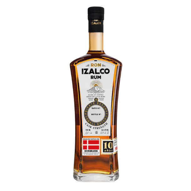 Ron Izalco 10 Years Private Reserve Cask Strenght 60,2% alc. 70 cl.