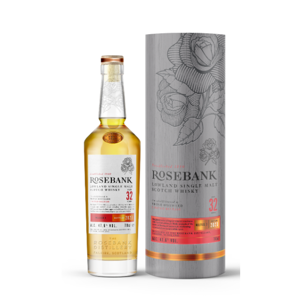 Rosebank Aged 32 Years 2023 Edition Triple Distilled 47,6% alc. 70 cl.