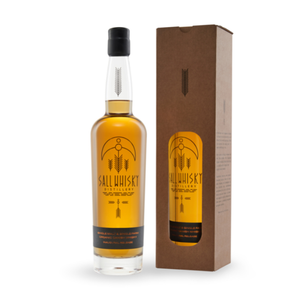 Sall Whisky Distillery Inaugural Release Single Malt &amp; Single Farm Organic Danish Whisky 52,2% alc. 