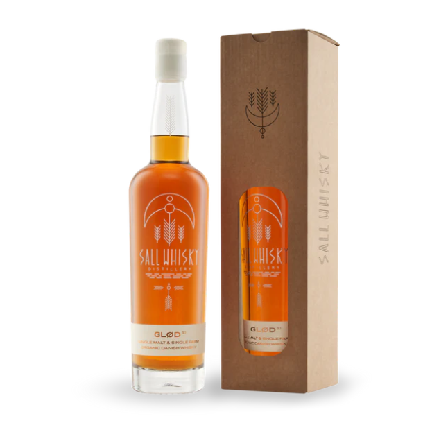 Sall Whisky Distillery GLD 3.1 Single Malt &amp; Single Farm Organic Danish Whisky - 51,2% alc. 70 cl 