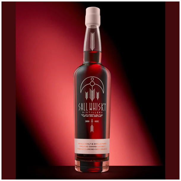 Sall Whisky Distillery First Ex-Oloroso Cask Release Organic Single Malt Whisky 52,7% alc. 70 cl.