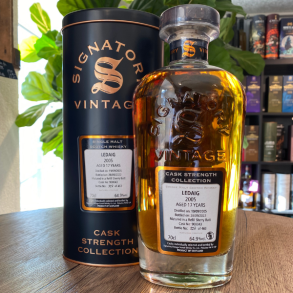Signatory Cask Strength Collection Ledaig 2005 Refill Oloroso Sherry Butt 64,9% alc. 70 cl.