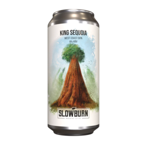 Slowburn Brewing Coop King Sequoia West Coast DIPA 8,0% alc. 44 cl. inkl. pant