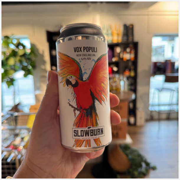 Slowburn Brewing Coop Vox Populi NEIPA 6,4% alc. 44 cl. inkl. pant 