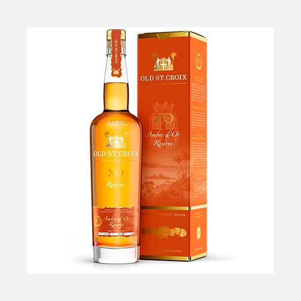 A.H. Riise XO "Ambre dOr Reserve" 42% alc. 70cl.