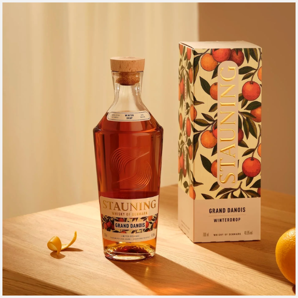 Stauning R.Y.E. Grand Danois Limited Winterdrop 2026 40,6% 70 cl. Dansk Rye Whisky