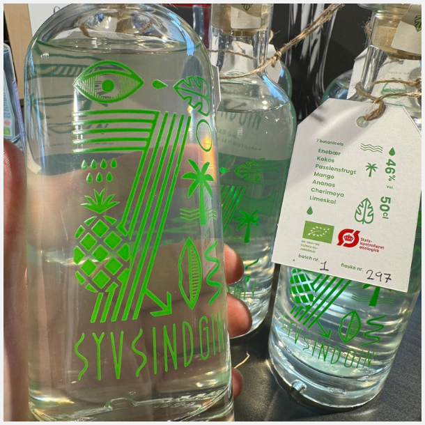Syv Sind Tropisk Gin 40% alc. 50 cl | Meget begr�nset antal