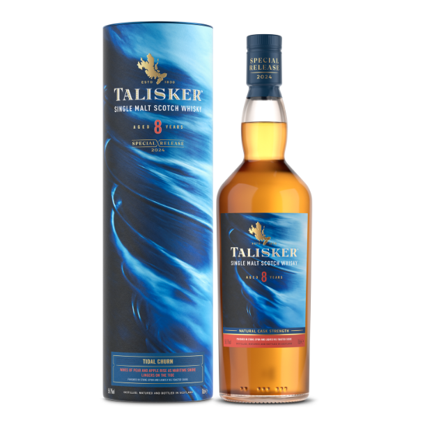 Talisker 8 Tidal Churn Stone-Spun and Re-Toasted Casks Special Release 2024 58,7% alc. 70 cl. 