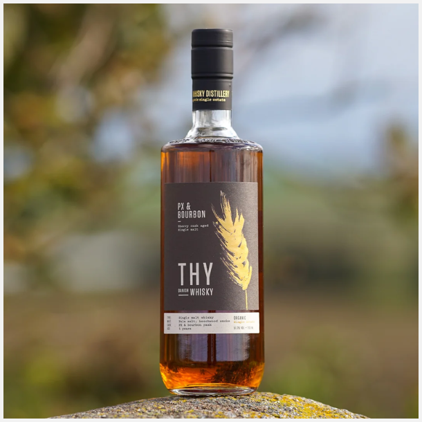 Thy Whisky PX &amp; Bourbon Limited Danish Single Malt Whisky 51,7% alc. 70 cl.