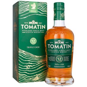 Tomatin 12 Years Triple Cask 43% alc. 70 cl. Highland Single Malt Scotch Whisky