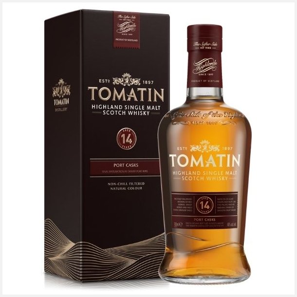 Tomatin 14 Years 46% alc. 70 cl. Highland Single Malt Scotch Whisky