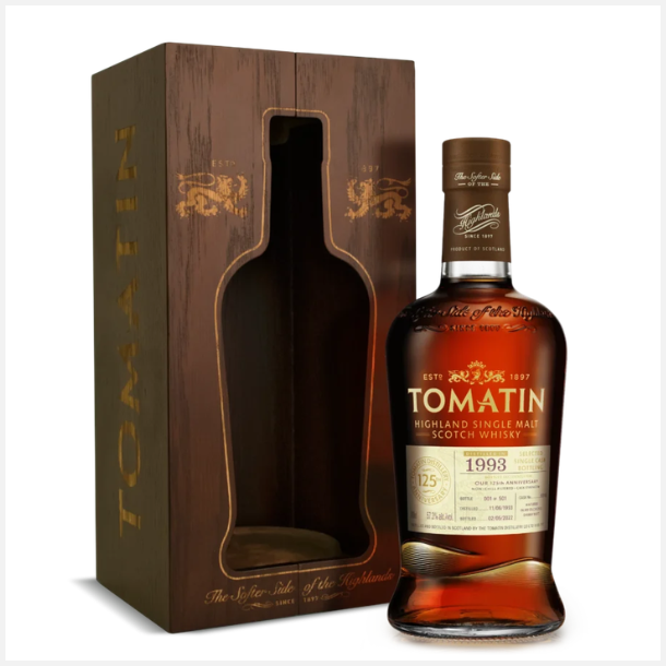 En ekstraordin�r 28-�rig jubil�umsudgivelse skabt til at fejre 125 �r med Tomatin Distillery. 🥃🏴󠁧󠁢󠁳󠁣󠁴󠁿✨