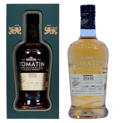 Tomatin 2008 Single Cask 52,5% alc. 70 cl. Highland Single Malt Scotch Whisky