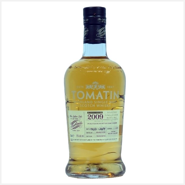 Tomatin 2009 Single Cask 55% alc. 70 cl. Highland Single Malt Scotch Whisky