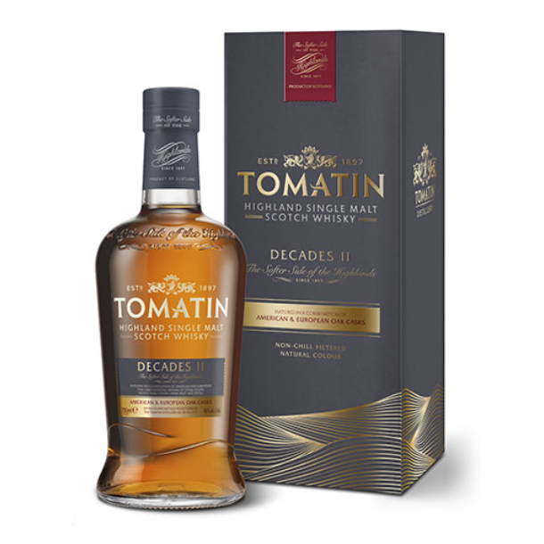 Tomatin Decades II 46% alc. 70 cl. Highland Single Malt Scotch Whisky