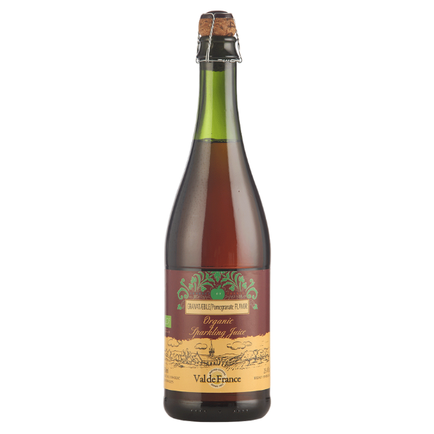 Val de France Granatble kologisk Alkoholfri Cider 75 cl. inkl. pant