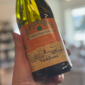 Val de France Fersken kologisk Alkoholfri Cider 75 cl. inkl. pant