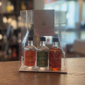 Vrads 3-Pak Vrtsgave Pakkekalender 37,5 - 43% alc. 3 x 5 cl.