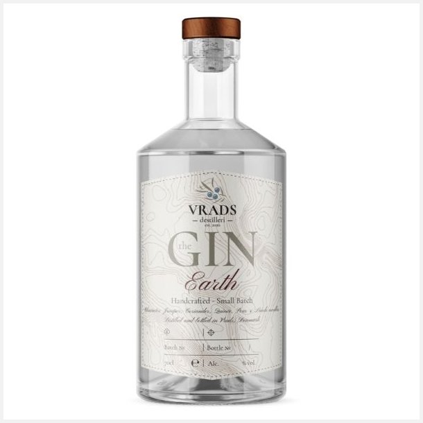 Vrads The Gin EARTH 47% alc. 70 cl.