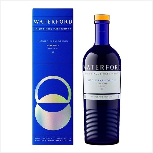 Waterford Lakefield 1.1 50% alc. 70 cl. Irish Single Malt Whisky