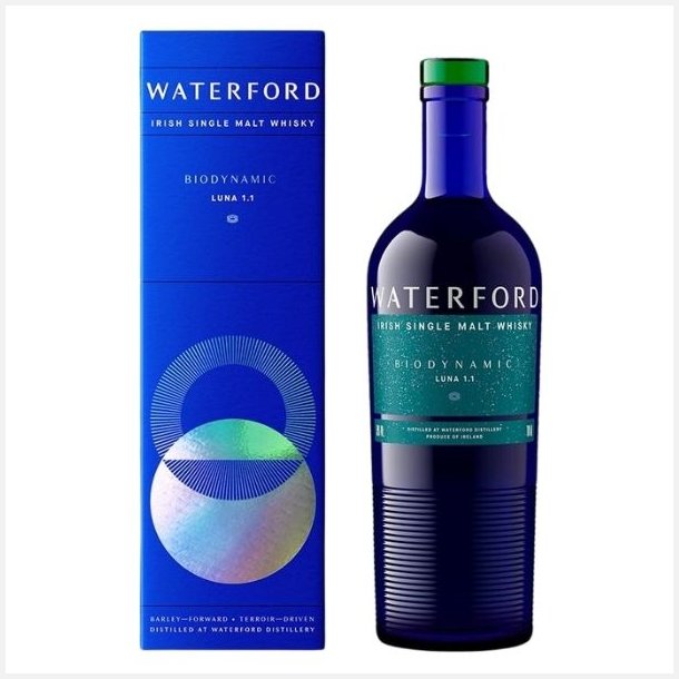 Waterford Luna 1.1 50% alc. 70 cl. Irish Single Malt Whisky