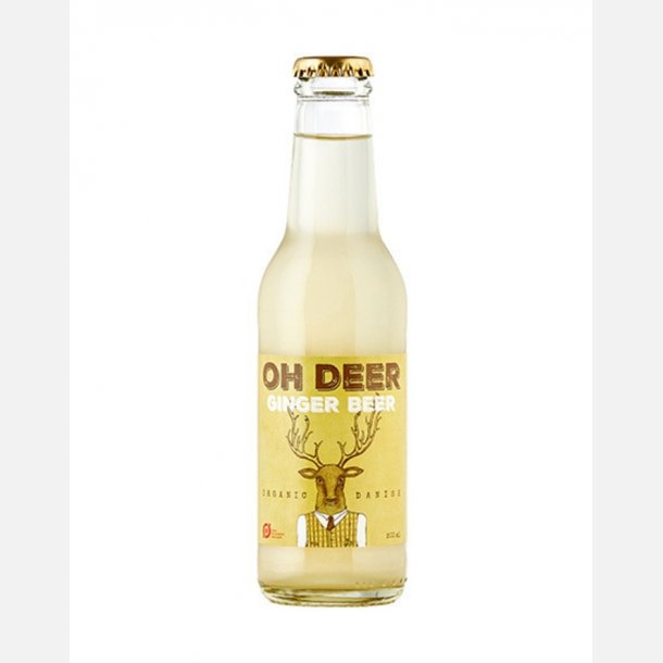 Oh Deer kologisk Ginger Beer 200 ml. Inkl. pant