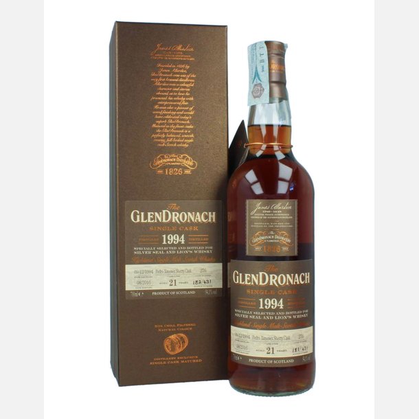 Silver Seal GlenDronach 1994 21 years old